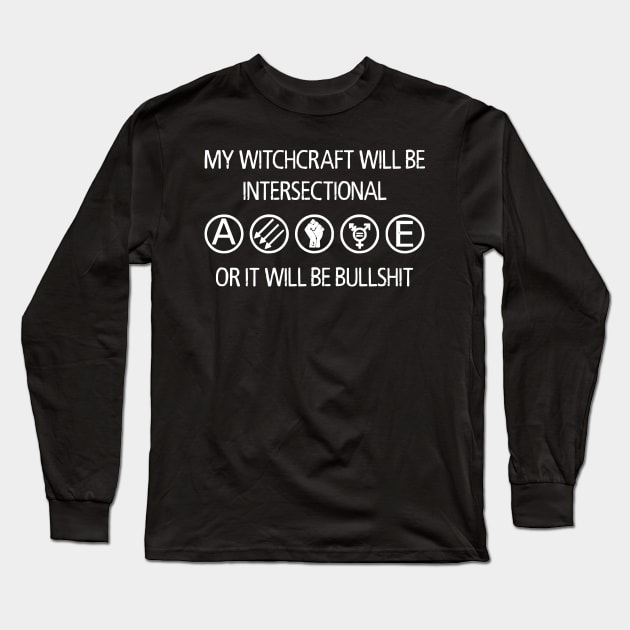 Intersectional Witchcraft Long Sleeve T-Shirt by prettyinpunk